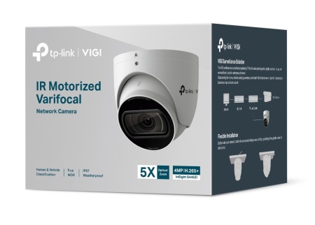 Camera supraveghere exterior VIGI TP-Link dome 4MP InSight S445ZI, Super HD cu zoom optic 5x, IR pana la 60 m, clasificare persoane si vehicule, detectie smart, tehnologie imbunatatire video, IP67 rezistenta, IK10 antivandal, H.265+ si - Img 4