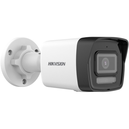 Camera supraveghere IP HikVision bullet 4MP DS-2CD1043G2-LIUF(4mm) Smart Hybrid Light, iluminare inteligenta IR si Lumina Alba, detectie om/vehicul, microfon incorporat, H.265+, protectie IP67, slot card MicroSD - Img 3