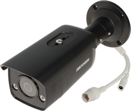 Camera supraveghere IP HikVision bullet 8MP DS-2CD2T87G2-L(2.8mm)(Black) ColorVu, 24/7 imagine color, detectie inteligente persoane si vehicule, H.265+, WDR 130dB, 8MP, imagini clare in lumina puternica - Img 3