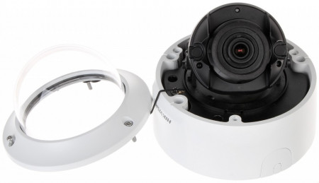 Camera supraveghere IP HikVision Dome 2MP DS-2CD2723G0-IZS(2.8-12mm), lentila varifocala motorizata, compresie H.265+, True WDR 120dB, protectie anti-vandal IK10, protectie IP66, alimentare PoE, carcasa metalica - Img 2