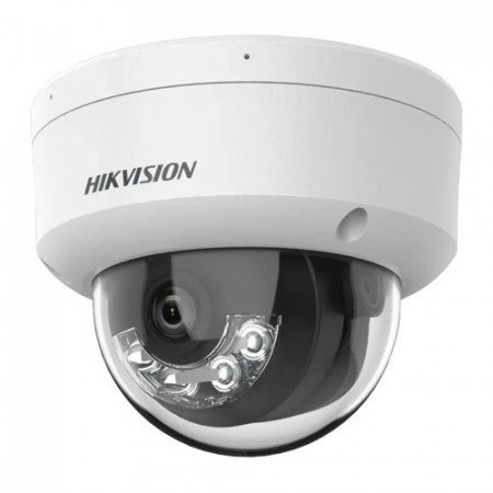Camera supraveghere IP Hikvision Dome 8MP DS-2CD1183G2-LIUF(2.8mm), tehnologie Smart Hybrid Light, rezolutie 4K Ultra HD, detectie om si vehicul, microfon incorporat, protectie antivandal IK08, slot card 512GB, IP67 - Img 3