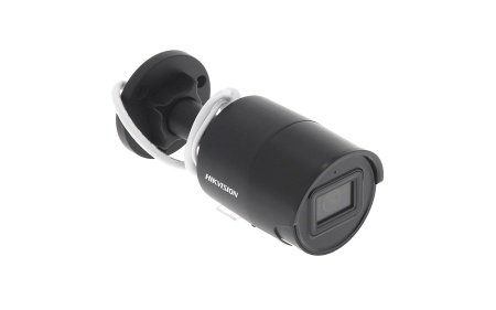 Camera supraveghere IP HikVision mini bullet 4MP DS-2CD2046G2-IU(2.8mm)(C)(Black), tehnologie DarkFighter, WDR 120dB, H.265+, microfon incorporat, protectie IP67, finisaj negru, analiza Deep Learning, clasificare om/vehicul - Img 4