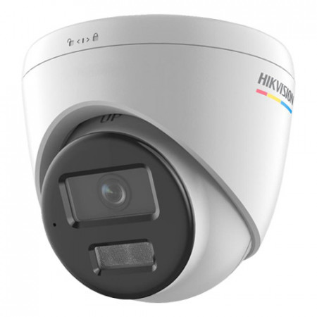 Camera supraveghere IP Hikvision Turret 2MP DS-2CD1327G2H-LIU(2.8mm), tehnologie ColorVu si Smart Hybrid Light, analiza video detectie om si vehicul, microfon incorporat, slot card 512GB, H.265+, protectie IP67, carcasa metal - Img 3