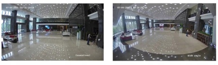 Camera supraveghere IP HikVision turret 4MP DS-2CD2345G0P-I(1.68mm), Super Wide Angle 180 grade, WDR 120dB, tehnologie H.265+, corectie distorsiune imagine, constructie metalica robusta, vizibilitate nocturna IR - Img 8