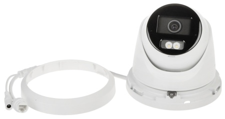 Camera supraveghere IP Hikvision turret 6MP DS‑2CD2363G2‑LI2U/SL(2.8mm), AcuSense detectie persoane/vehicule, Smart Hybrid Light cu moduri iluminare, audio bidirectional dual‑microfon, WDR 120 dB, H.265+, alarma strobe, microSD 512 GB - Img 6