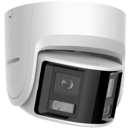 Camera supraveghere IP HikVision turret 6MP DS-2CD2367G2P-LSU/SL(2.8mm)(C), vedere panoramica, tehnologie ColorVu, WDR 130dB, H.265+, audio bidirectional, flash stroboscopic si alarma sonora, protectie IP67, Deep Learning - Img 2