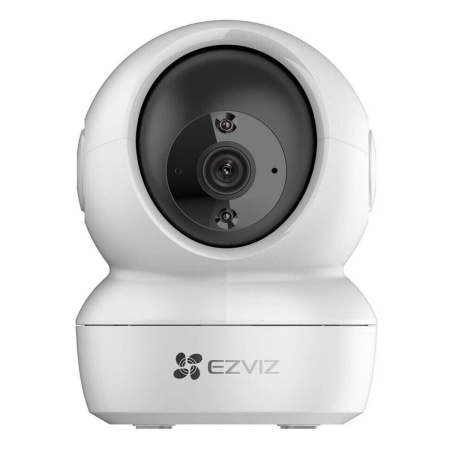 Camera supraveghere IP Wi-Fi Ezviz PT Interior 2MP CS-H6c-FHD4, rezolutie Full HD 1080p, rotire orizontala 340 grade si verticala 55 grade, urmarire inteligenta, audio bidirectional, vedere nocturna 10m, slot card 256GB - Img 3