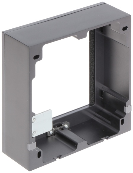 Carcasa interfon montaj aparent HikVision DS-KD-ACW1/S, rama modulara pentru 1 modul, material otel inoxidabil de inalta calitate, include panou frontal si accesorii instalare, design robust si rezistent - Img 5