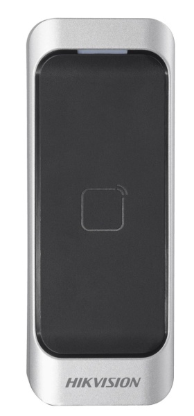 Cititor carduri acces HikVision DS-K1107AE, procesor 32-bit, frecventa 125KHz EM, protocoale RS-485, Wiegand W26/W34 si OSDP, alarma antisabotaj (tamper), buzzer integrat, functie auto-reparare Watchdog, IP65 - Img 2