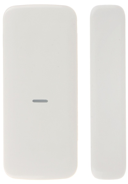 Contact magnetic wireless HikVision DS-PDMCS-EG2-WE, detector Slim deschidere usa/fereastra, design discret, tehnologie Tri-X 868MHz, configurabil din aplicatie, salt de frecventa anti-bruiaj, montaj adeziv, baterie inclusa, AX PRO - Img 3