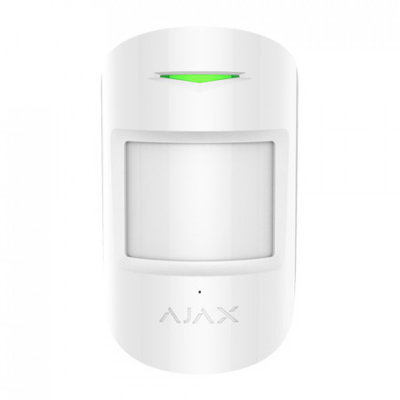 Detector combinat PIR + geam spart, wireless, ALB Ajax CombiProtect(W)