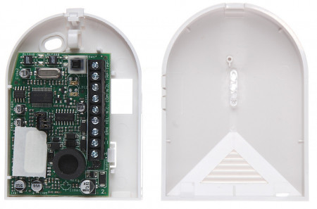 Detector de geam spart Paradox Glasstrek DG457, detectie 9m, 90 grade, analiza audio si infrasonica, 7 filtre digitale, sensibilitate reglabila, mod operare releu sau Combus EVO, imunitate RFI/EMI, certificat Grad 2 - Img 4