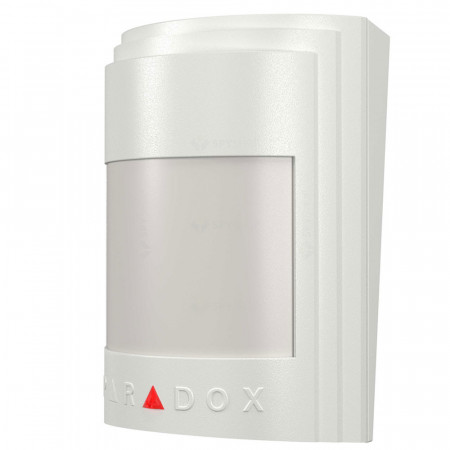 Detector de miscare digital Paradox DM60 conectare pe BUS, senzor QUAD cu detectie digitala dual opusa, tehnologie Scut Digital (Digital Shield), procesare Auto Pulse, detectie 12x12m, unghi 110°, protectie EMI/RFI - Img 2