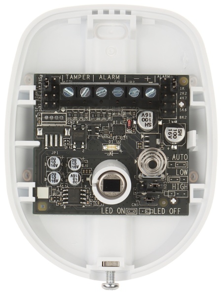 Detector miscare PIR cablat de interior HikVision DS-PDP18-EG2, distanta detectie 18m, tehnologie optica 3D si IFT, compensare digitala de temperatura, protectie creep-zone, rezistente EOL selectabile, montaj 1.8-2.4m - Img 7
