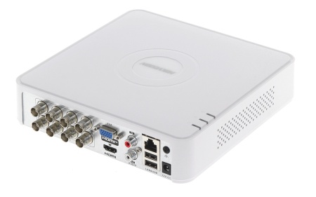 DVR 8 canale HikVision DS-7108HQHI-K1(S)(C), tehnologie hibrid 5-in-1, rezolutie 1080p, compresie H.265 Pro+, suporta pana la 12 camere IP, audio prin cablu coaxial, 1 HDD max 6TB, carcasa Mini 1U - Img 6