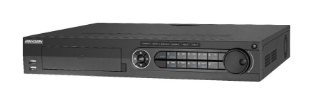 DVR HikVision 1.5U 32 canale iDS-7332HQHI-M4/S, Tehnologie AcuSense Deep Learning, Rezolutie 1080p, Compresie H.265 Pro+, Suporta 4 HDD SATA, Integrare POS, Motion Detection 2.0, Protectie perimetrala, 48 canale IP - Img 2