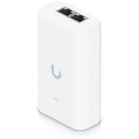 Injector PoE Gigabit Ubiquiti U-POE-AF, putere 60W, 48V DC @ 1.25A, protectie supratensiune, conectori 2x RJ45 ecranat, compatibil UA Hub, G4 PTZ, alimentare dispozitive de mare putere - Img 2