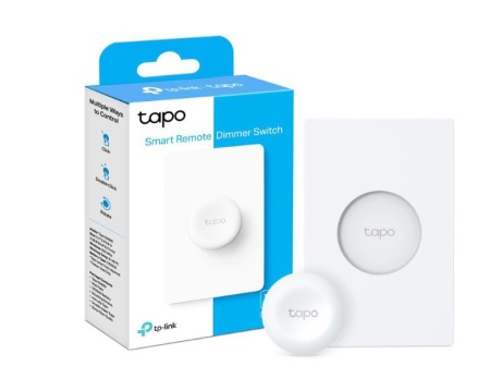 Intrerupator inteligent TP‑Link Tapo S200D, telecomanda dimmer pentru control local instant, gestioneaza mai multe dispozitive Tapo, actiuni personalizate tap/double tap/rotire, montaj flexibil, autonomie baterie peste 1 an, control de la distanta - Img 2