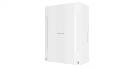Modul extensie Multi I/O Wireless Hikvision AX PRO DS-PM1-I16O2-WE, 16 intrari, 2 iesiri, frecventa 868MHz bidirectional, afisaj LED status, doua iesiri alimentare 12V pt senzori cablati, spatiu acumulator backup - Img 2
