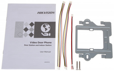 Monitor videointerfon analogic HikVision DS-KH2220-S ecran 7 inch TFT, rezolutie 800 x 480, butoane fizice, suporta cascadare 3 posturi, deblocare distanta, monitorizare camera externa, stocare imagini, sistem 4 fire - Img 4