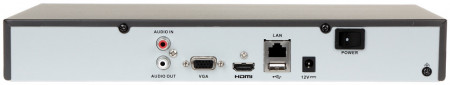 NVR IP HikVision DS-7608NI-K1(B), 8 canale, rezolutie 4K UHD, latime banda 80Mbps, compresie H.265+, suporta 1 HDD, iesiri video independente HDMI si VGA, decodare 4 canale la 1080p, management prin Hik-Connect, format 1U - Img 2