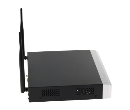 NVR Wi-Fi Hikvision DS-7104NI-K1/W/M1T, 4 canale IP, rezolutie 4MP, HDD 1TB inclus, compresie H.265+, latime banda 50Mbps, Wi-Fi 2.4GHz, iesire HDMI/VGA Full HD, carcasa metalica Mini 1U, management Hik-Connect - Img 6