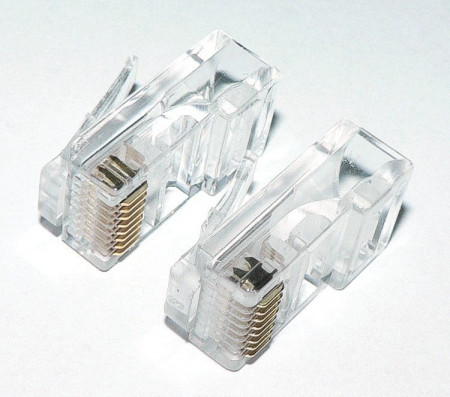 Pachet Mufa UTP Cat5e Hikvision RJ45PS-UTPCAT5, rola 305 metri, 4 perechi torsadate, conductor aluminiu cuprat CCA 0.5mm, diametru exterior 6.0mm, invelis PVC gri, ideal pentru transmisii date si sisteme de supraveghere standard - Img 2