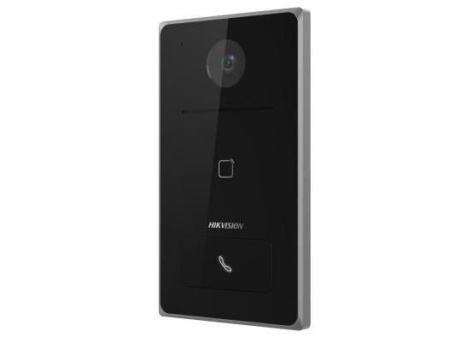 Post exterior videointerfon IP HikVision DS-KV6133-WME1/Flush camera 2MP Full HD, Wi-Fi, apel direct pe mobil Hik-Connect, cititor card integrat, protectie IP65, carcasa aliaj aluminiu, montaj ingropat, alimentare PoE - Img 2