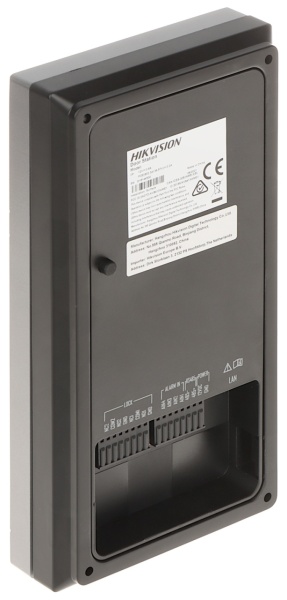 Post exterior videointerfon IP HikVision DS-KV8413-WME1(C) metalic cu 4 butoane, Wi-Fi, camera 2MP Full HD, cititor card Mifare, protectie IK08 si IP65, alimentare PoE, configurare Web, design din aluminiu - Img 3
