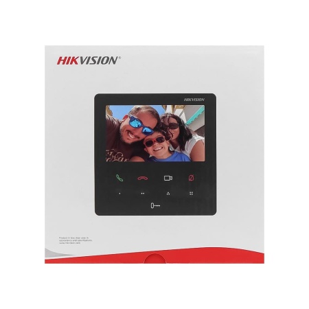 Post interior videointerfon IP Hikvision DS-KH6110-WE1, ecran tactil color 4.3 inch, Wi-Fi integrat, alimentare PoE, control prin aplicatia Hik-Connect, vizualizare live camere si post exterior, 4 butoane tactile configurabile, microfon si difuzor - Img 5