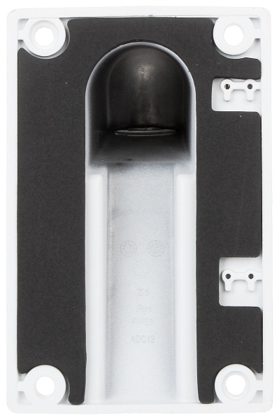 Suport de perete HikVision DS-1273ZJ-140, montaj camere tip Dome, material aliaj de aluminiu, orificiu trecere cabluri, tratament anticoroziv, instalare usoara, design ergonomic, stabilitate ridicata, finisaj alb - Img 6