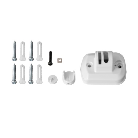 Suport de perete pentru detectoare de miscare HikVision DS-PDB-IN-Wallbracket, montaj la interior, permite cablare ascunsa, protectie back tamper inclusa, design anti-torsionare, compatibil cu senzorii de interior - Img 7