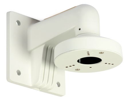 Suport perete camera supraveghere Hikvision DS-1272ZJ-110-TRS, material aliaj de aluminiu si otel, montaj robust la exterior sau interior, rezistenta la coroziune, design durabil, accesorii fixare - Img 6