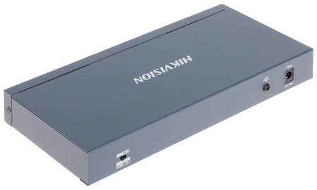 Switch de retea PoE Hikvision DS-3E0310HP-E(C), unmanaged, 8x10/100Mbps PoE + 2xGigabit, Hi-PoE 802.3bt 90W/port, 300m PoE range, izolatie porturi, PoE watchdog, protectie 6kV pentru camere IP - Img 3