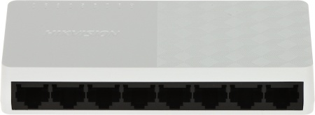 Switch retea HikVision DS‑3E0108D‑O, 8×10/100 Mbps Ethernet, suporta MDI/MDIX, store‑and‑forward, invatare si aging MAC, design compact, montaj birou/perete, plug‑and‑play usor de utilizat - Img 2