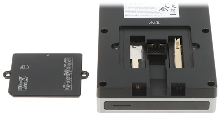Terminal control acces Hikvision DS-K1T502DBWX-C Pro Series, functii videointerfon SIP, cititor card si PIN, IP65 si IK09, carcasa aliaj zinc, Wi-Fi, Bluetooth, port Wiegand si RS-485, slot card 256GB, Hik-Connect - Img 5