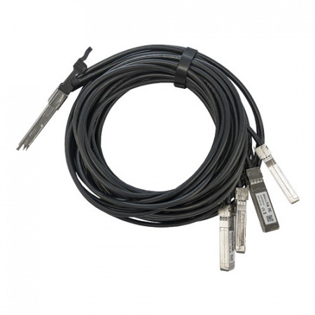 Cablu MikroTik cu modul QSFP+ 40G tip split 4 legaturi 10G SFP+ Q+BC0003-S+