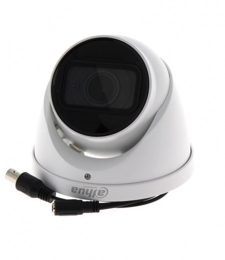 Camera Dahua 2MP turret DH-HAC-HDW1200T-Z, Full HD, lentila varifocala motorizata 2.7-12mm, Smart IR 60m, tehnologie hibrid 4-in-1, protectie exterior IP67, carcasa metalica, zoom din interfata DVR, reglaj automat focus - Img 2