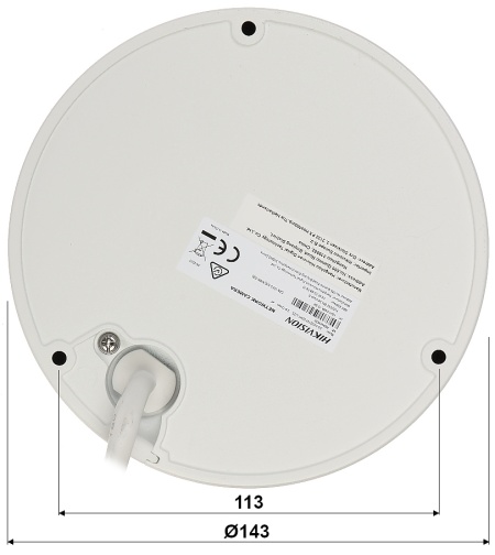 Camera de supraveghere IP Dome 8MP Hikvision Smart Hybrid Light with ColorVu DS-2CD2787G2HT-LIZS(C) - Img 5