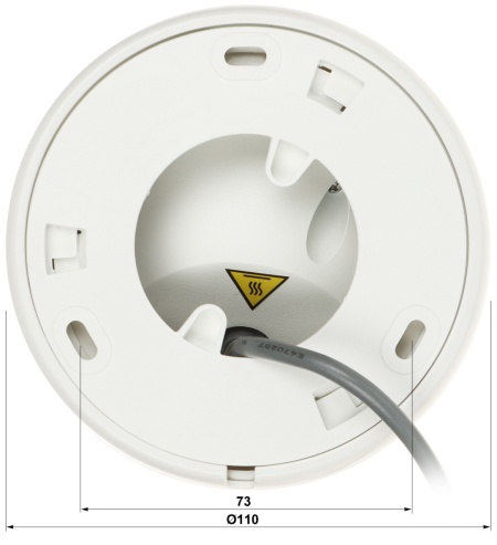 Camera Hikvision ColorVu 8MP lumina alba 40m PoC DS-2CE72UF3T-E - Img 2