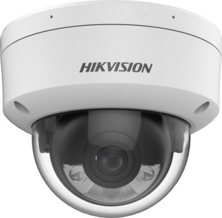 Camera HikVision IP 4MP ColorVU cu microfon incorporat Fixed Dome DS-2CD2143G2-LSU-2.8mm