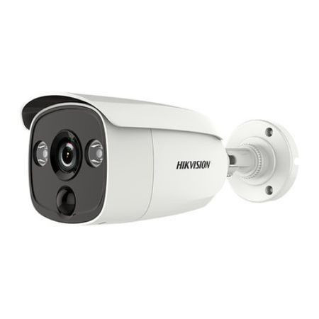 Camera Hikvision Turbo HD 2MP smart FSI cu senzor PIR , LED alarma si iesire alarma DS-2CE12D8T-PIRLO