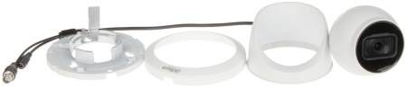 Camera supraveghere analogica Dahua eyeball 5MP DH-HAC-HDW1500TMQ-A(2.8mm), tehnologie Starlight, microfon incorporat, lentila 3.6mm, IR 60m, Smart IR, 4 in 1 CVI/CVBS/AHD/TVI, carcasa metalica IP67, Quick-to-install - Img 3