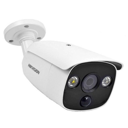 Camera supraveghere analogica HikVision Bullet 2MP DS-2CE12D8T-PIRLO(2.8mm), senzor PIR incorporat, Ultra Low Light 0.003 lux, WDR 130dB, stroboscop, EXIR 2.0, IR 20m, Turbo HD, iesire alarma, protectie IP67, 3D DNR - Img 2