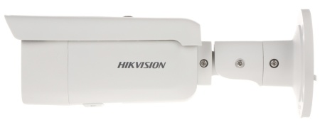 Camera supraveghere IP Bullet 8 MP HikVision DS-2CD2T86G2-2I(2.8mm), rezolutie 4K, AcuSense, DarkFighter, WDR 120dB, compresie H.265+, protectie IP67, infrarosu 80m, analiza Deep Learning (om/vehicul), slot card SD, carcasa metalica - Img 2