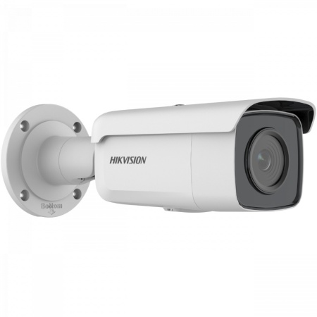 Camera supraveghere IP HikVision bullet 6MP DS-2CD2T66G2-2I(4mm)(C) tehnologie DarkFighter pentru lumina scazuta, AcuSense filtrare om/vehicul, EXIR 2.0 IR 60m, WDR 120dB, H.265+, protectie IP67, slot card, alimentare PoE - Img 2