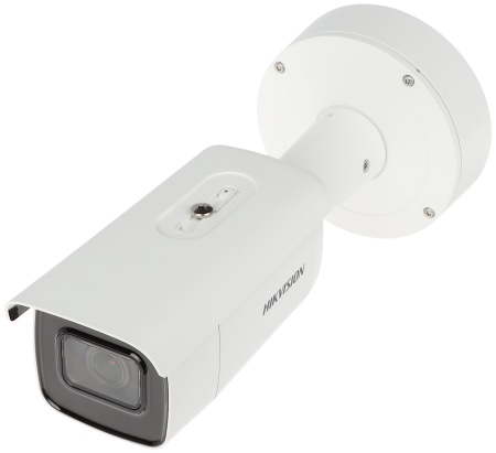 Camera supraveghere IP HikVision Bullet 8MP DS-2CD2686G2-IZSU/SL, Varifocala Motorizata 2.8-12mm, 4K, AcuSense, DarkFighter, Live Guard, alarma audio-vizuala, WDR 120dB, IP66, IK10, slot card, audio bidirectional - Img 2