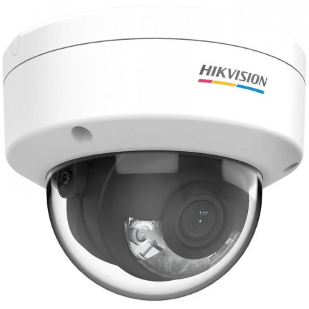 Camera supraveghere IP Hikvision Dome 4MP DS-2CD1147G0-L(2.8mm), ColorVu, imagini color 24/7, lentila 2.8mm, compresie H.265+, protectie IP67 si IK08, performanta excelenta in lumina scazuta, design rezistent - Img 3