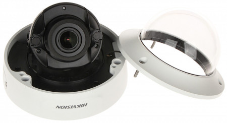 Camera supraveghere IP HikVision dome 4MP DS-2CD2746G1-IZS(2.8-12mm) AcuSense, DarkFighter, lentila varifocala motorizata, WDR 120dB, H.265+, clasificare om/vehicul, protectie IP67 si IK10, interfata audio si alarma, metalica - Img 2