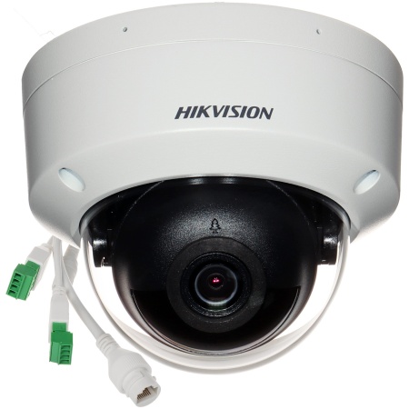 Camera supraveghere IP HikVision dome 4MP DS-2CD3146G2-ISU(2.8mm)(H)(eF) AcuSense, Darkfighter low-light, H.265+/true WDR 120 dB, HEOP/terțe app, clasificare oameni/vehicule, IP67/IK10, microSD - Img 2